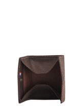 Portemonnee Oil Leder Etrier Zwart oil EOIL415-vue-porte