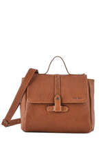 Cross Body Tas Vintage Leder Paul marius Bruin vintage CORNEILL