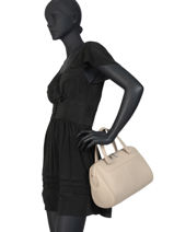 Handtas Scarlett Leder Nathan baume Beige riders 19-01-vue-porte
