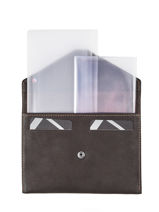 Paspoorthouder Oil Leder Etrier Bruin oil EOIL054-vue-porte