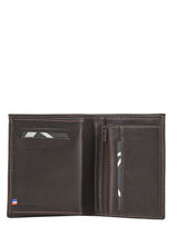 Portefeuille Oil Leder Etrier Bruin oil EOIL241-vue-porte