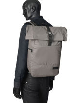 Rugzak Eastpak Grijs pbg authentic PBGK44B-vue-porte