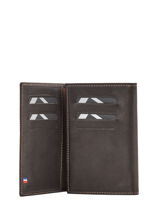 Kaarthouder Oil Leder Etrier Zwart oil EOIL024-vue-porte
