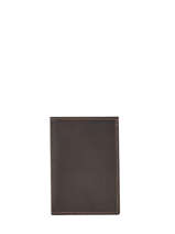 Portefeuille Oil Leder Etrier Zwart oil EOIL942
