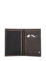 Portefeuille Oil Leder Etrier Zwart oil EOIL942-vue-porte