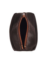 Portemonnee Oil Leder Etrier Bruin oil EOIL043-vue-porte