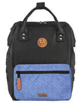 Adventurer Medium - Personaliseerbare Rugzak Cabaia Zwart adventurer BAGS