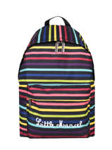 Rugzak 1 Compartiment Little marcel Zwart school 8872