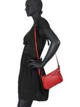 Cross Body Tas Caviar Leder Milano Beige caviar G1421N-vue-porte