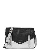 Cross Body Tas L'indispensable Leder Paul marius Zwart vintage INDISPEN
