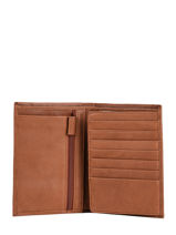 Portefeuille Johany Leder Arthur & aston Bruin johany 805-vue-porte