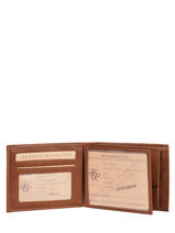 Portefeuille Arthur Johany Leder Arthur & aston Bruin johany 499-vue-porte