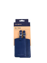 Adreslabel Samsonite Blauw accessoires C01051