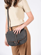 Cross Body Tas Acacia Woomen Zwart acacia WACAC06-vue-porte