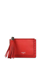 Kaarthouder Premier Flirt Leder Lancel Rood premier flirt A10925