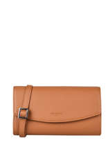 Clutch Met Riempje Madrid Leder Hexagona Beige madrid 536554