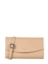Clutch Met Riempje Madrid Leder Hexagona Beige madrid 536554