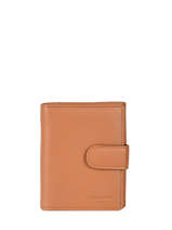 Portefeuille Leder Hexagona Beige confort 467468