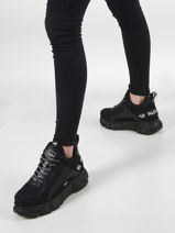 Cld Chai Sneakers Met Platformzool Buffalo Zwart women 1630424-vue-porte