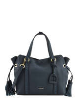 Shoppingtas Tradition Leder Etrier Blauw tradition EHER24