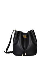 Mini Bucket Bag Debby Ii Leder Lauren ralph lauren Zwart andie - 31837534