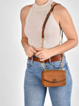 Cross Body Tas Madison Leder Lauren ralph lauren Bruin elmswood 31826054-vue-porte