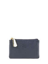 Portemonnee Caviar Leder Crinkles Blauw caviar 14538