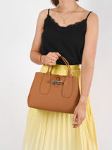 Longchamp Roseau Handtas Zwart-vue-porte