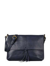 Cross Body Tas Grained Flora & co Blauw grained F8045