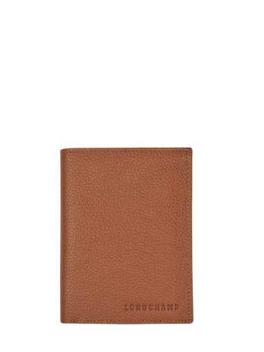 Longchamp Le foulonn Portefeuille Bruin