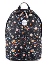 Rugzak 2 Compartimenten Rip curl Zwart floral - LBPRI4F2