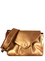 Cross Body Tas M Suzon Leder Paul marius Goud vintage M