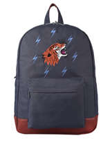 Rugzak 1 Compartiment Gars Caramel et cie Blauw gars G