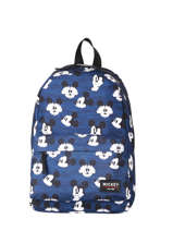 Rugzak Mickey Mouse 1 Compartiment Mickey and minnie mouse Blauw fashion 1782