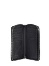 Portefeuille Karl Seven Leder Karl lagerfeld Zwart karl seven 211W3217-vue-porte