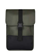 Rugzak 1 Compartiment + Pc 13'' Rains Groen backpack 1370