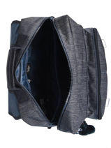 Boekentas 2 Compartimenten Kipling Blauw back to school 21092-vue-porte