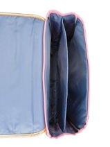 Boekentas Caramel et cie Roze fille MMF-vue-porte