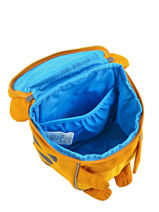 Rugzak Mini Affenzahn Oranje small friends AFZ-FAS4-vue-porte