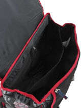 Boekentas Op Wieltjes 2 Compartimenten Fc barcelone Zwart barca 183F203R-vue-porte