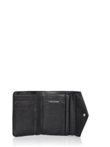 Portemonnee Leder Lancaster Zwart foulonne pm 29-vue-porte