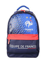 Rugzak 1 Compartiment Federat. france football Blauw le coq 213X204B