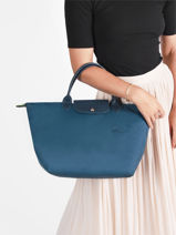Longchamp Le pliage green Handtas Geel-vue-porte