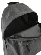 Rugzak 1 Compartiment Miniprix Grijs basic 8007-vue-porte