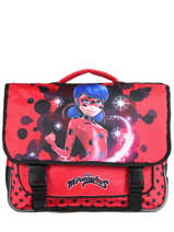 Boekentas Ladybug Miraculous Rood flocon 22240LTF