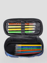 Pennenzak 1 Compartiment Jack piers Zwart jp girls G-vue-porte