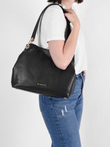 Shoppingtas Raven Leder Michael kors Zwart raven H6GRXE3L-vue-porte