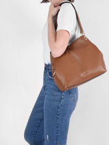 Shoppingtas Raven Leder Michael kors Bruin raven H6GRXE3L-vue-porte