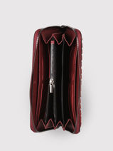 Portefeuille Leder Etrier Rood arizona EARI95-vue-porte