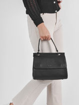 Cross Body Tas Blazer Leder Etrier Zwart blazer EBLA001M-vue-porte